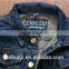 Mens Blue denim jacket shirt jacket jean button jacket