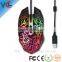 Optical Flashing High Quality Led Backlight 6D Gaming Wired Mouse