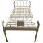 Single Function Powder Coated Hospital Flat Medical Bed
