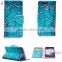 2016 New Colorful Pattern PU Leather Phone Bag Case for Huawei Ascend P9 P9 lite magnetic Book Cover With Card Slot