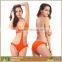 Women Sexy Monokini Swimsuit Halter Neck Padded Backless One Piece Bikini Swimwear