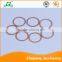 ISO OEM Custom 0.5mm thickness copper gasket