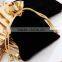 Chinese Velvet cell phone bags with ribbon