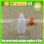 PE clear 50ml e juice dropper bottle with childproof tamper cap