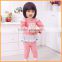 baby girls fall suit long sleeve new design with appliqued