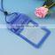 New ! China Customized PVC waterproof mobile cell phone bag smartphone bag for swimming