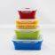 Kids Lunch Box Food Grade Material Microwave Heating Silicon Mess Tin