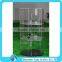 plexiglass 3 tiers customized display case with key manufacturing high transparent acrylic display case with revolving base
