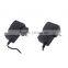 Power Adapter Input 100-240V Output 9V 600mA for Most Electric Guitar Effect Pedals EU Plug Black