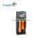 Most popular Li-ion 18650 battery charger 4.2V TrustFire best seller white or black color standard battery chargers
