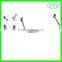 Metal clothes hanging bar for stalwall or channel