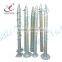 hot dipped galvanized ground anchor screw for green house