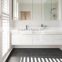 Water-resistant modern design acrylic bathroom vanity cabinet