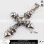 316 Stainless Steel Jewelry Skull Cross Pendant