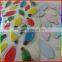 pepper design crystal epoxy stickers colorful