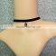 Original handmade retro classic gothic Hepburn models velvet with black pearl necklace choker special promotions wholesale trade