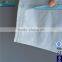 disposable1ply paper and 1ply pe bibs tie on style white paper and blue/white pe film