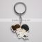 Professional custom male and female lover keychain