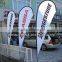 Popular size 4.5 height flag banner flying flag stand fiber glass pole