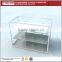 clothes shop boutique style glass display storage cabinets