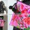 vtg HIPPIE BOHO thai pom pom handmade embroidery floral Pouch hmong hill tribe bag small string bag messanger crossbody