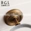 New design Brass Antique bronze bathroom accessories Wall mounted Toilet brush Holder and wihte ceramic cup