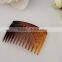 french style vintage hair accessories brown combs Factory Wholesale cheap price french twist hair combs magic hair combs