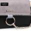 European style shoulder bag women crossbody sling bag genuine leather with long strip
