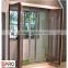 Modern house design building material about power coating wooden folding door Made in China