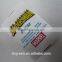 Kids clothing care printed label