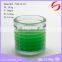 2016 round cylinder glass candle jars, clear glass candle jar