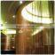 interior beauty salon, room partition curtain,decorative metal curtains