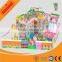 Kids Indoor playground Type And Plastic Playground Material With plastic slides