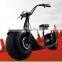 2016 fashion Harley Electric citycoco With Big Motorcycle Wheel