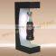 acrylic magnetic bottle display stand/magnetic floating wine display stands/magnetic pop up display
