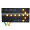 1800*900mm aluminum LED arrow board traffic safety products