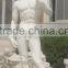 Life size marble statue of David