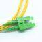 SC fiber optic duplex patch cord