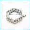 2016 New Design DIY Fashion Jewelry Polish&brush Girls Floating Lockets,316l Stainless Steel Wholesale Floating