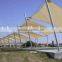 HDPE reinforced edge carparking sun shade sail