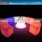 Plastic Party Events Club Bar Used Illuminated LED stool