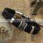 Handmade Genuine Leather Weaved Double Layer Men's Bracelets Casual/Sporty Bicycle Motorcycle Delicate Cool Men Jewelry