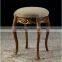 Antique European Style Gold Leaf Stool
