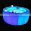 2016 newest high inflatable illuminated led pub bar counter