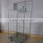 Warehouse storage steel roll cage container