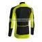 Cheap Mens Comfortable Breathable Long Sleeve Cycling Jersey With Rear Pockets