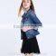 2016 latest korean style long sleeve designer jean jacket designs customized