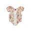 Summer Short Smocked Bubble Toddler Clothes Baby Rompers Custom Print Cotton Baby Romper