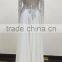 2017 latest fashion beaded wedding dress bridal gown latest elegant ladies white dress