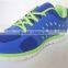 Blue upper elegant green decoration EVA tennis shoes mens